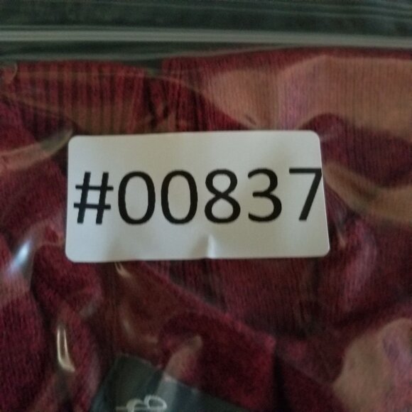 Eddie Bauer Sweater Womens Small Cranberry Red Knit V Neck Pullover - Picture 9 of 9